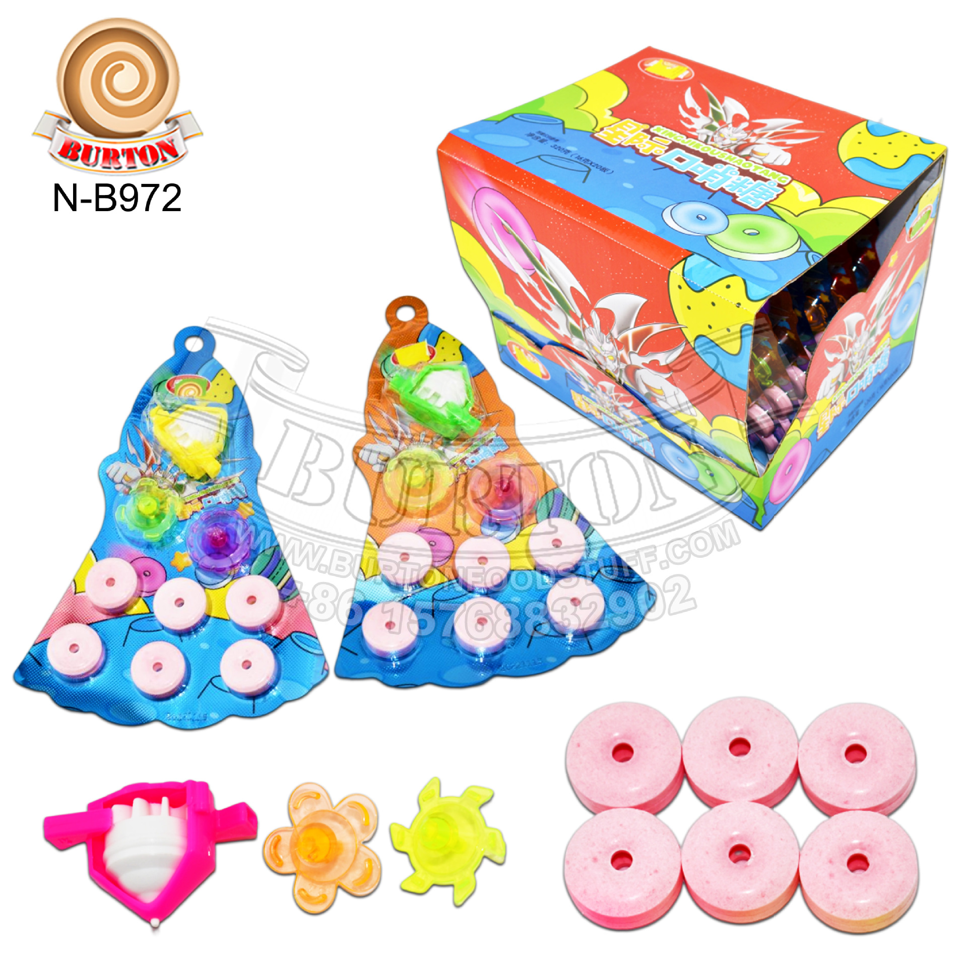 Toy candy玩具糖口哨糖口哨陀螺好吃又好玩