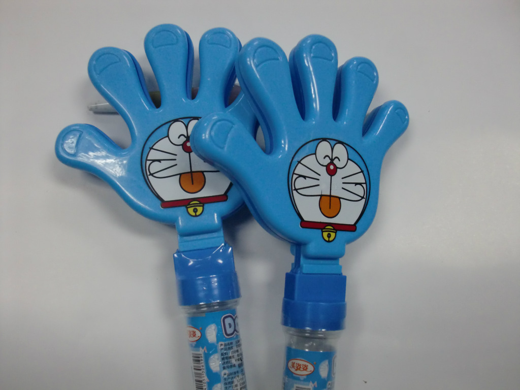 金稻谷海棉宝宝30G雨伞彩豆玩具糖