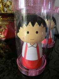 樱桃小丸子水果脆皮软糖 水蜜桃味糖果罐玩具，甜蜜童趣新体验