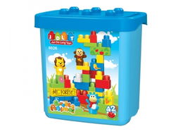 骏达隆家奇玩具厂 森林动物积木与玩具糖，开启创意玩乐新世界